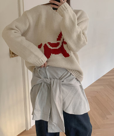 Bio Layered Check Shirt Skirt