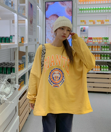 [Unisex] Giant Cracknayeom Team Long-sleeve Long T-shirts