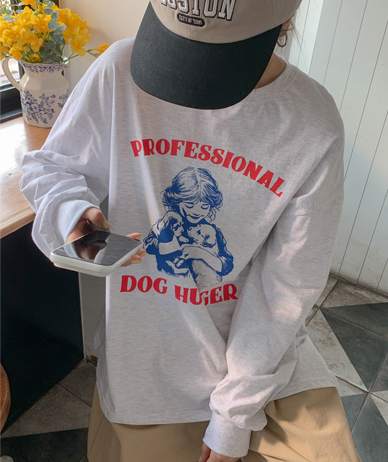 Hug Nayeom Slit Long-sleeve T-shirt