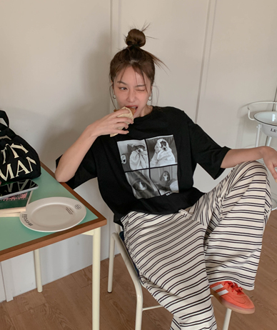 Beagle Puppy Nayeon Short-sleeve Long t-shirts