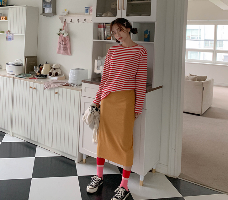 Ruckle Color Corrugated Banding Skirt