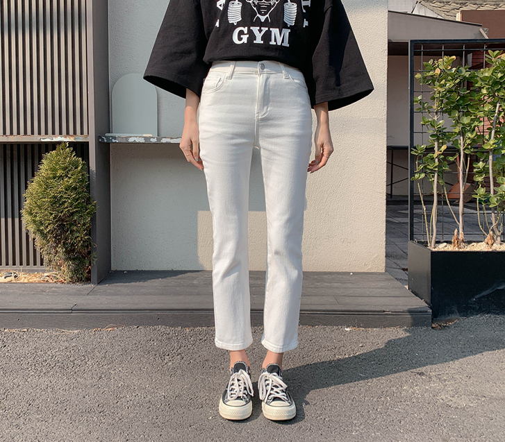 Rodan Banding Cotton Straight Fit Pants (Short/Longver)