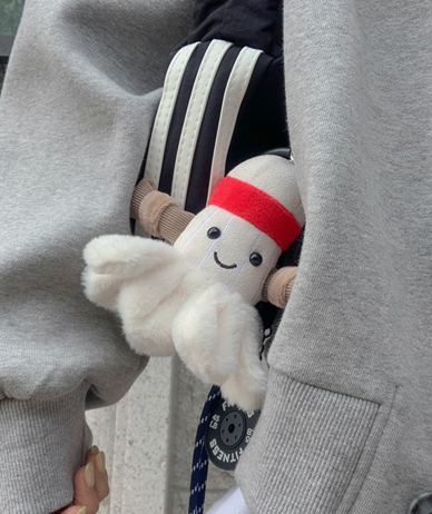 Finis Shuttlecock Keychain