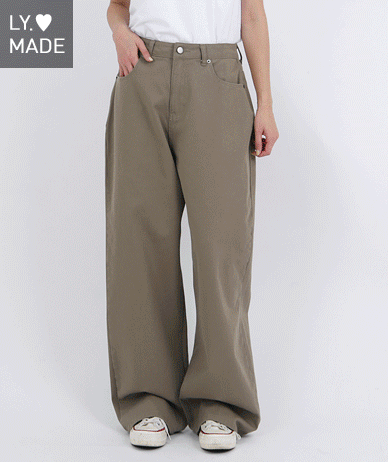[20% off special sale] Bonnie Bio Washing Cotton Wide Pants