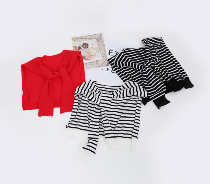 Moro Layered Knit Shawl