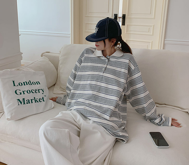 Banana Dangara Kara Long-sleeve Long t-shirts