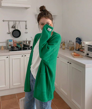 More Patch Dol Dol Knit Cardigan