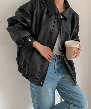 Biring Matte Leather Jacket