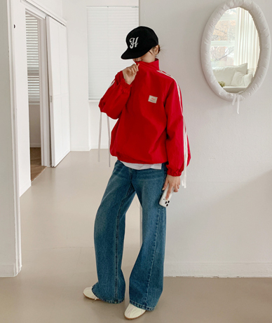 Chewing Track Labels Patch Nylon Windbreak