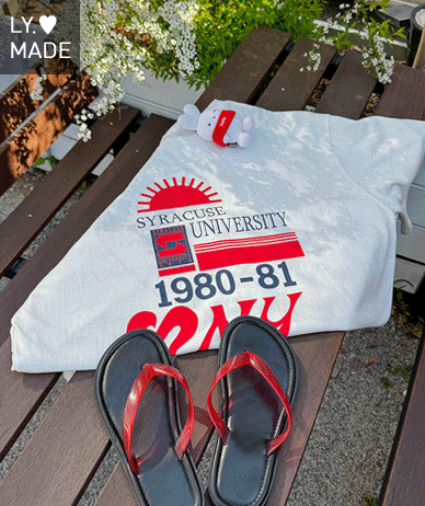 NY Sun printing Short Sleeves T-shirt