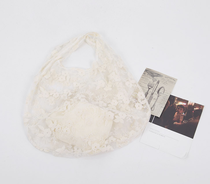 Chiffon Race Embroidered Eco Bag