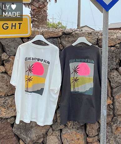 [Special Sale 10%] Beach Printing Short-sleeve Long T-shirts