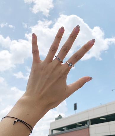 Kerry Blue Ring Set