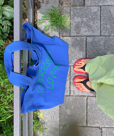 Lettering Color Large Eco Bag