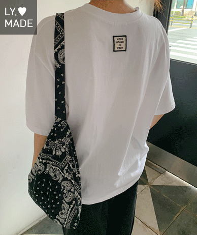 Milo Backpack Pocket Overfit Short Sleeves T-shirt