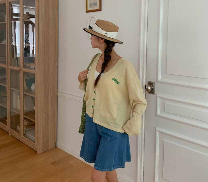 Kelly Embroidery Summer Cardigan
