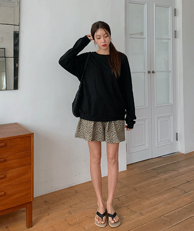 Ruming Slav Patch nagrang Long-sleeved T-shirt