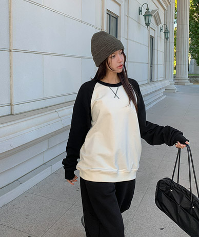 [Unisex] Pico Nagrang Color Combination Sweatshirt