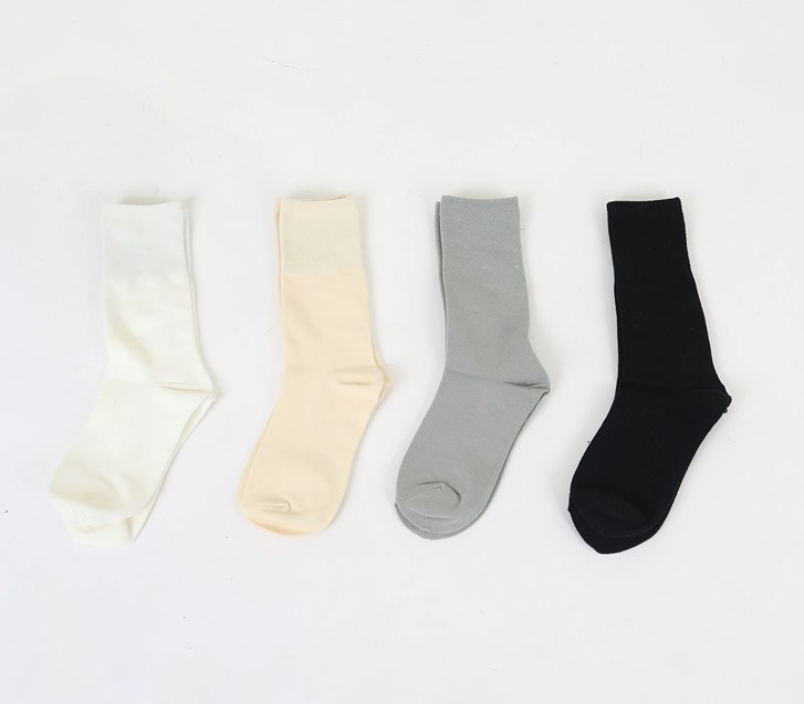 Lana color long socks
