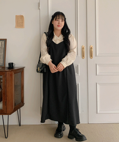 Chic Bustier Long Dress_Real Fit