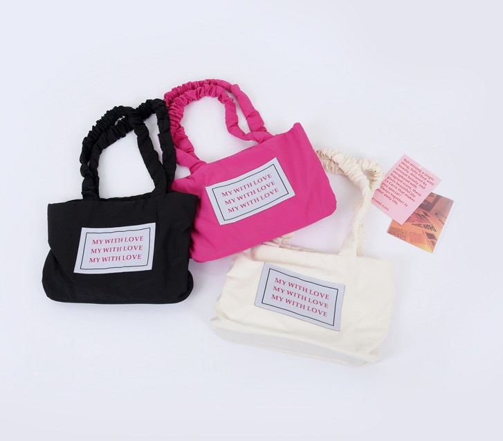 With Love Shirring Bag