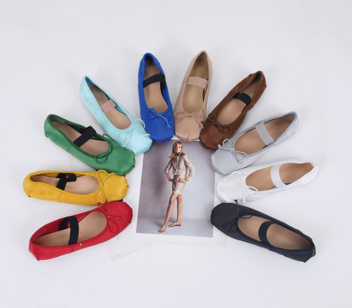ballerina color shoes