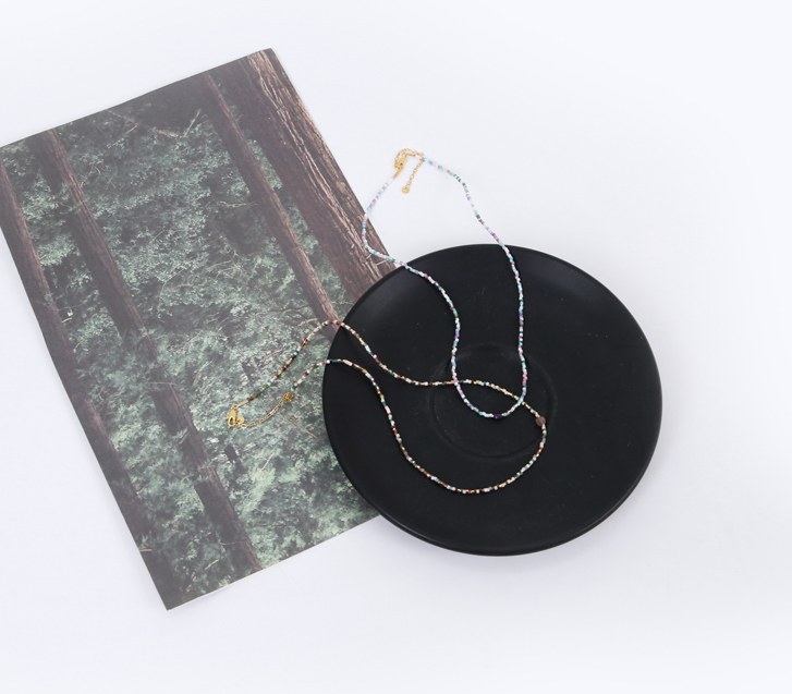 Rinp Gemstone Beads Necklace