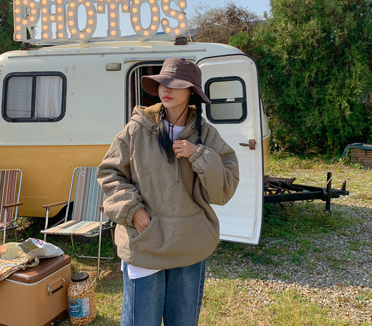 Tumble Quilting Hood Jumper Anorak