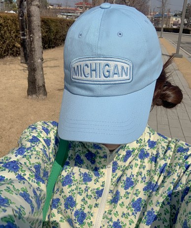 Michigan Embroidered Cap Hat