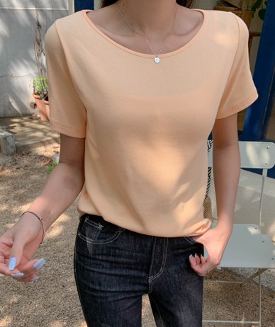 Momo Basic Modal Short Sleeves T-shirt