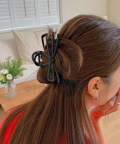 Adorable bowknot hair pin