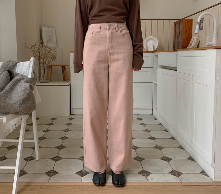 Rest Cotton Banding Wide Pants (Short/Longver)