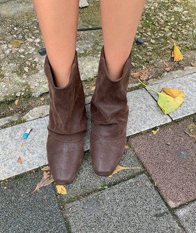 Naked Suede Boots