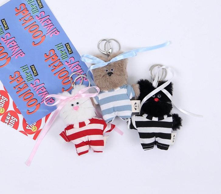 Cutie Cats Doll Keyring