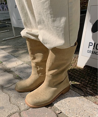 Dell Suede Harp Boots