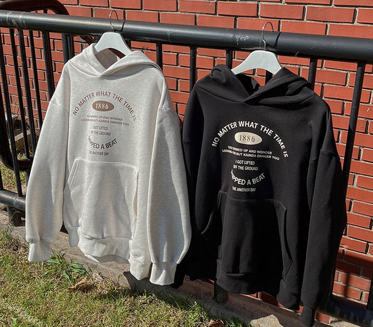 1886 Skip Lettering Napping Hoodie