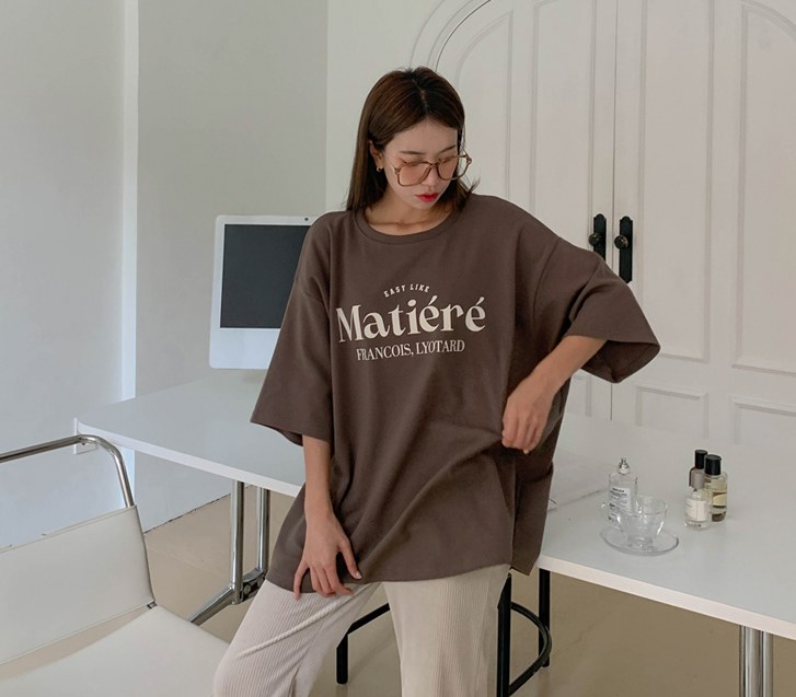 Mati Nayeom napping Short-sleeve Long t shirts