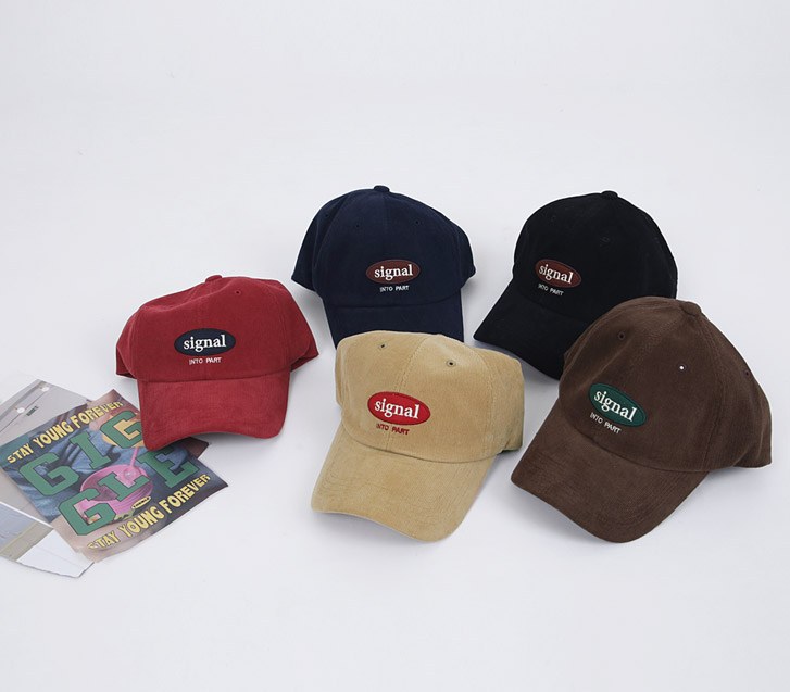 Corduroy Signal Ball Cap