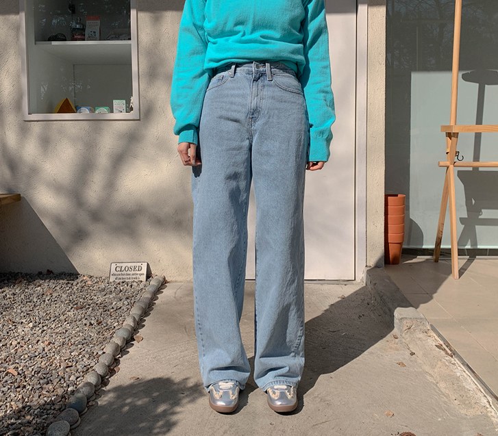 Kaild Denim Wide Pants