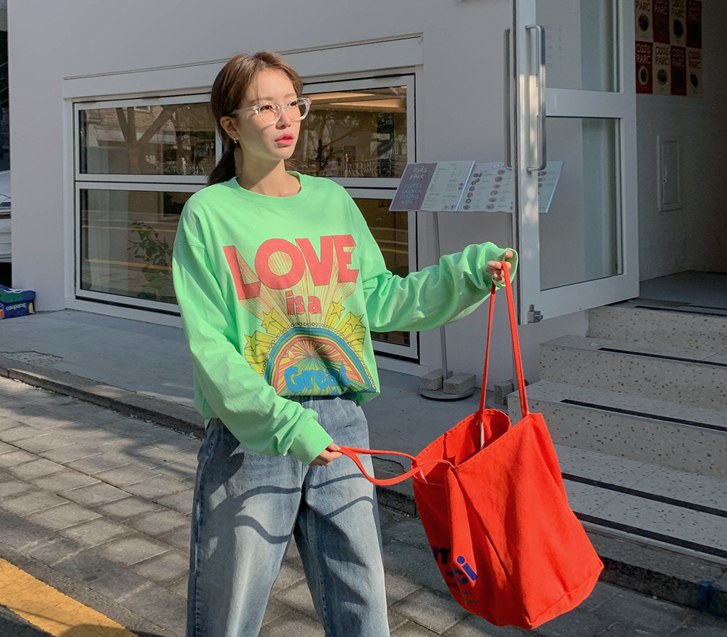 Love Nayeom Boxy Long-sleeve T-shirt