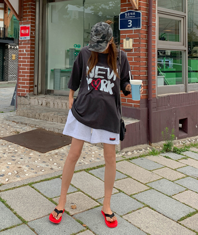 New York Painting Nayeom Short-sleeve T-shirt