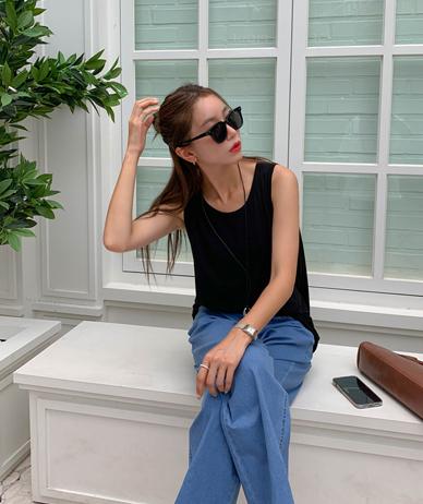 Melsi Span Uniq Sleeveless Shirts