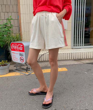 Roen Track Tape Banding Shorts
