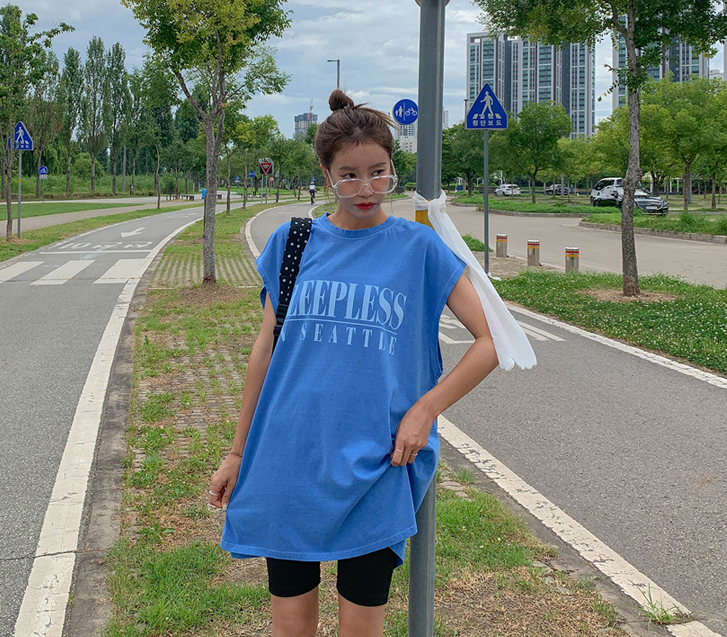 [Unisex] Slip-on pigment long-sleeved shirt