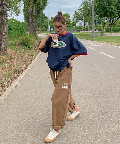 Welcome Pocket Banding Hermp Exhaust Pants