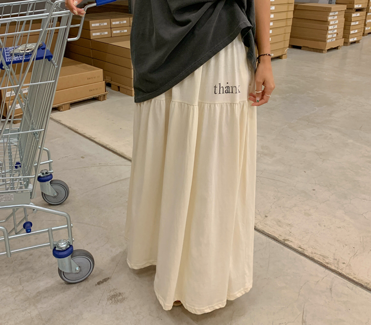 Seeni Shirring Banding Rong skirt