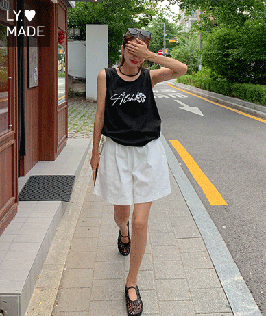 Aloha Nayem U-Neck Sleeveless Shirts