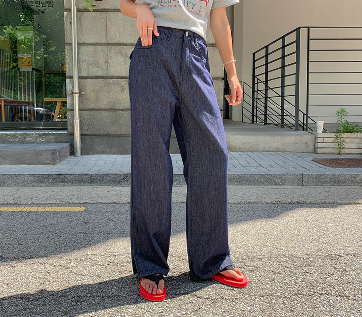 Becky Cool Non-Fade Team Wide Pants (Short/Basic/Longver)