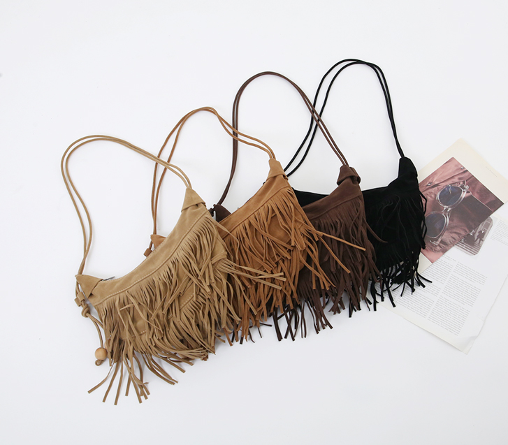Fringe Suede Surgical Bag