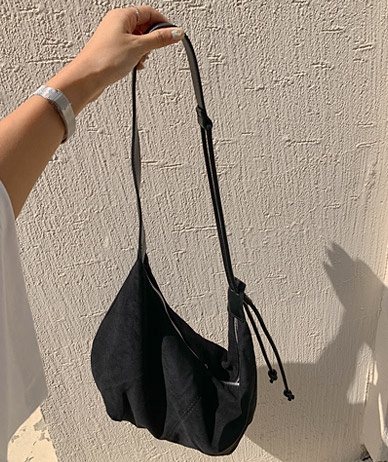 Crescent Suede Bag